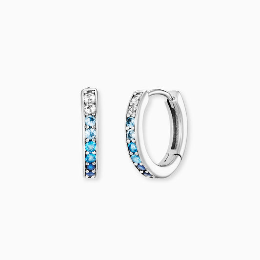 Creole 925er Silber Ocean mit Zirkonia Multicolor in 2 Größen