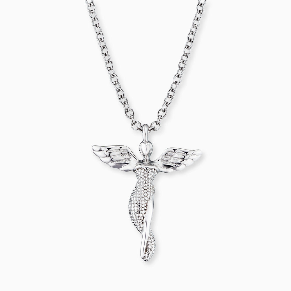 Halskette 925er Silber Schutzengel