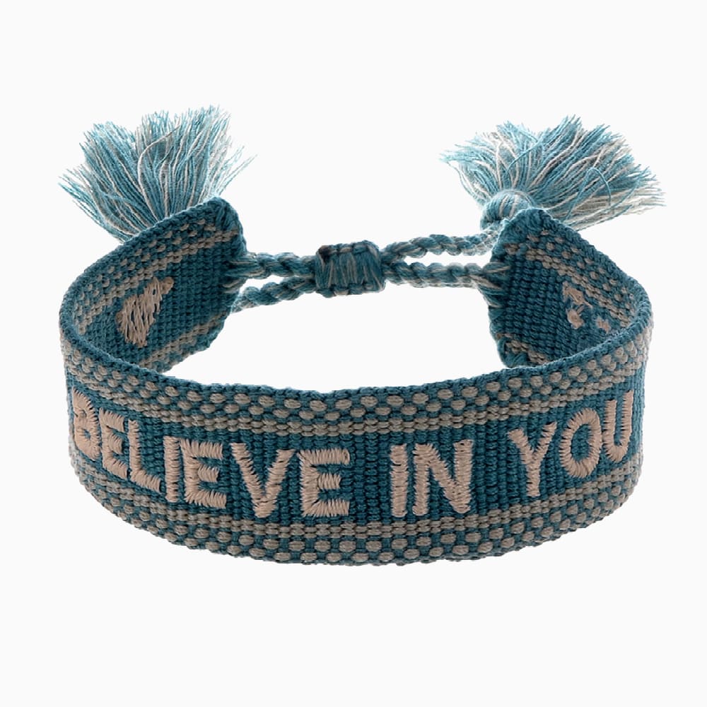 Armband Baumwolle Believe In You
