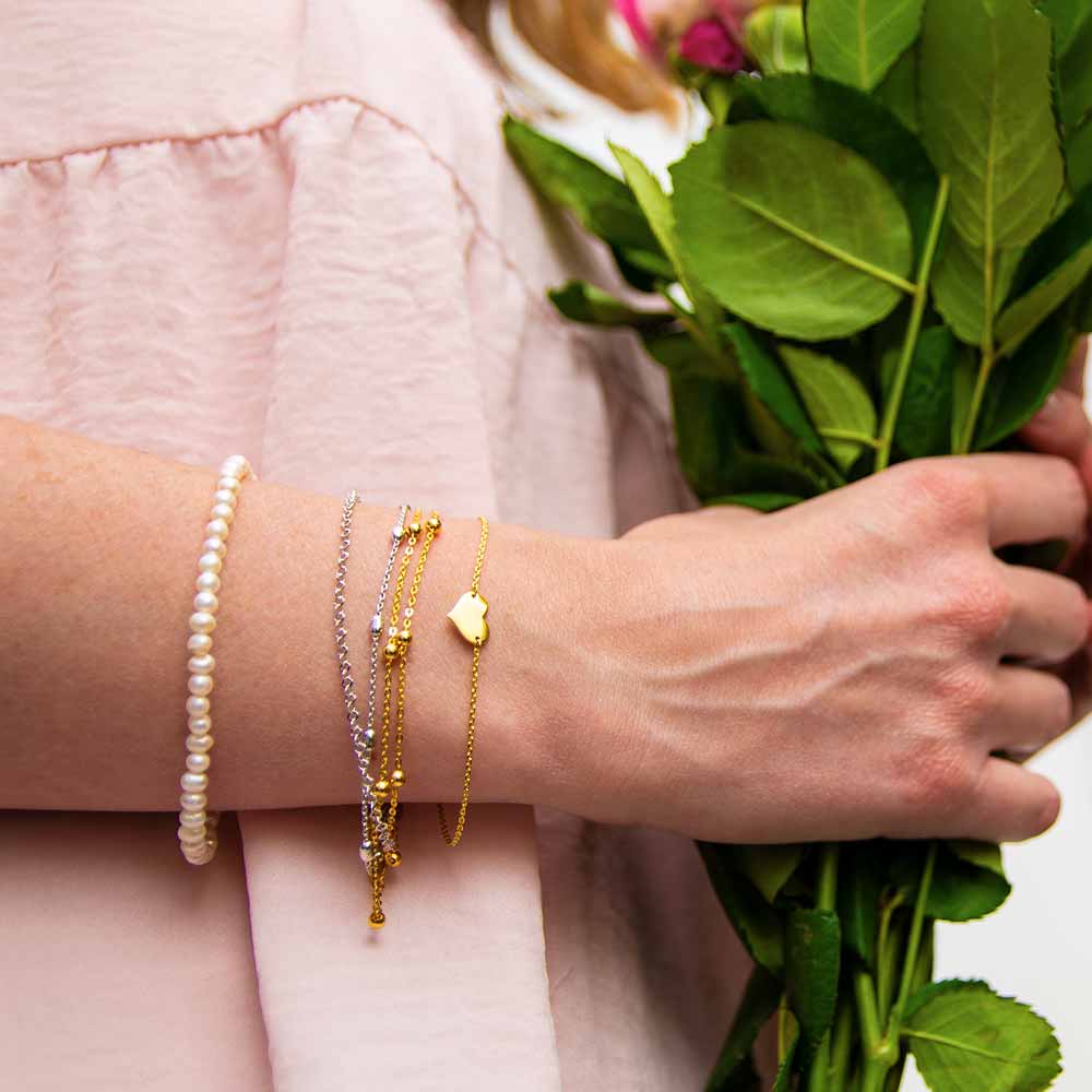 Armband 925er Silber Moonlight mit Zirkonia