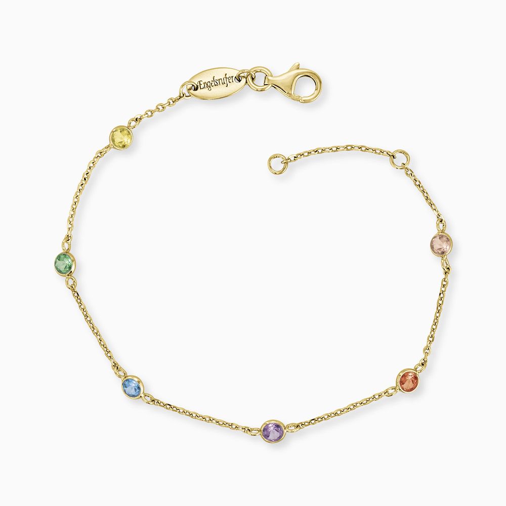 Armband 925er Silber Moonlight mit Zirkonia Multicolor