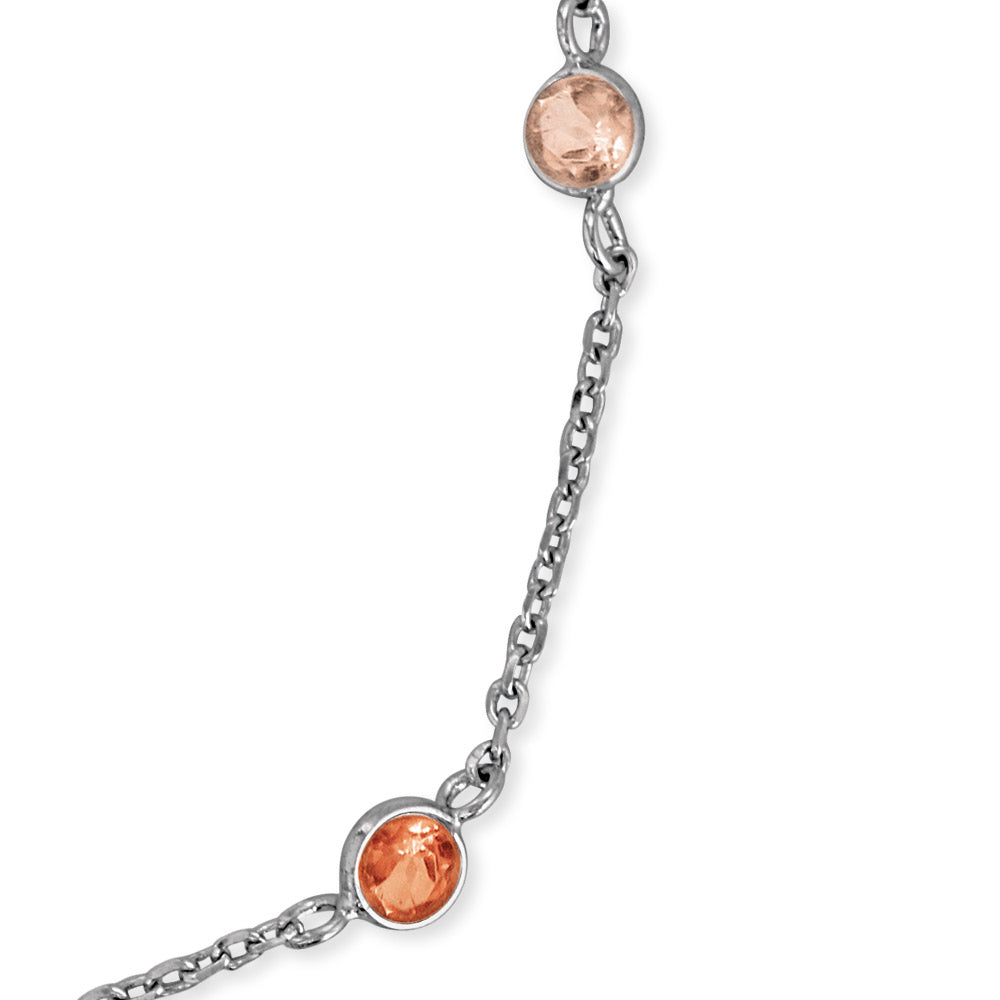 Armband 925er Silber Moonlight mit Zirkonia Multicolor