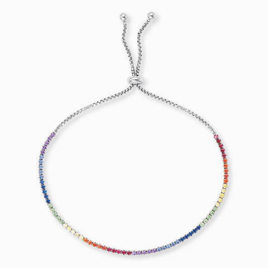 Armband 925er Silber Stella mit Zirkonia Multicolor