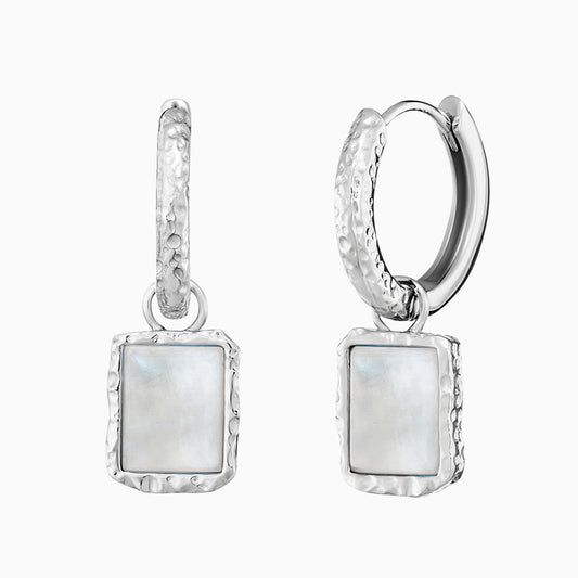 Creole 925er Silber Pure Moon mit Mondstein