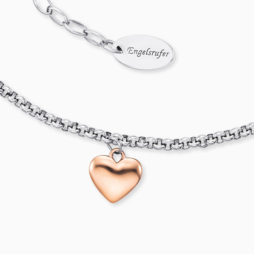 Fußkette Edelstahl Glaube Liebe Hoffnung Tricolor