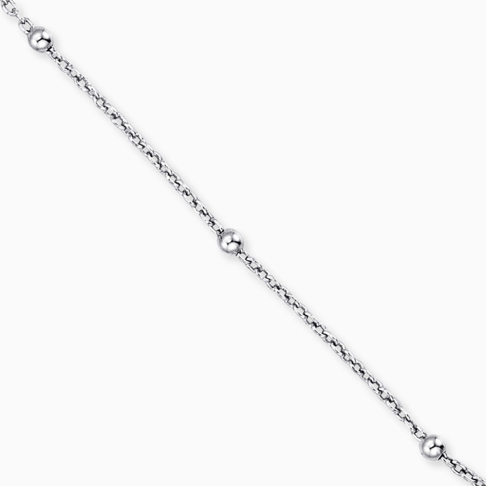 Halskette 925er Silber Moonlight mit Perlen
