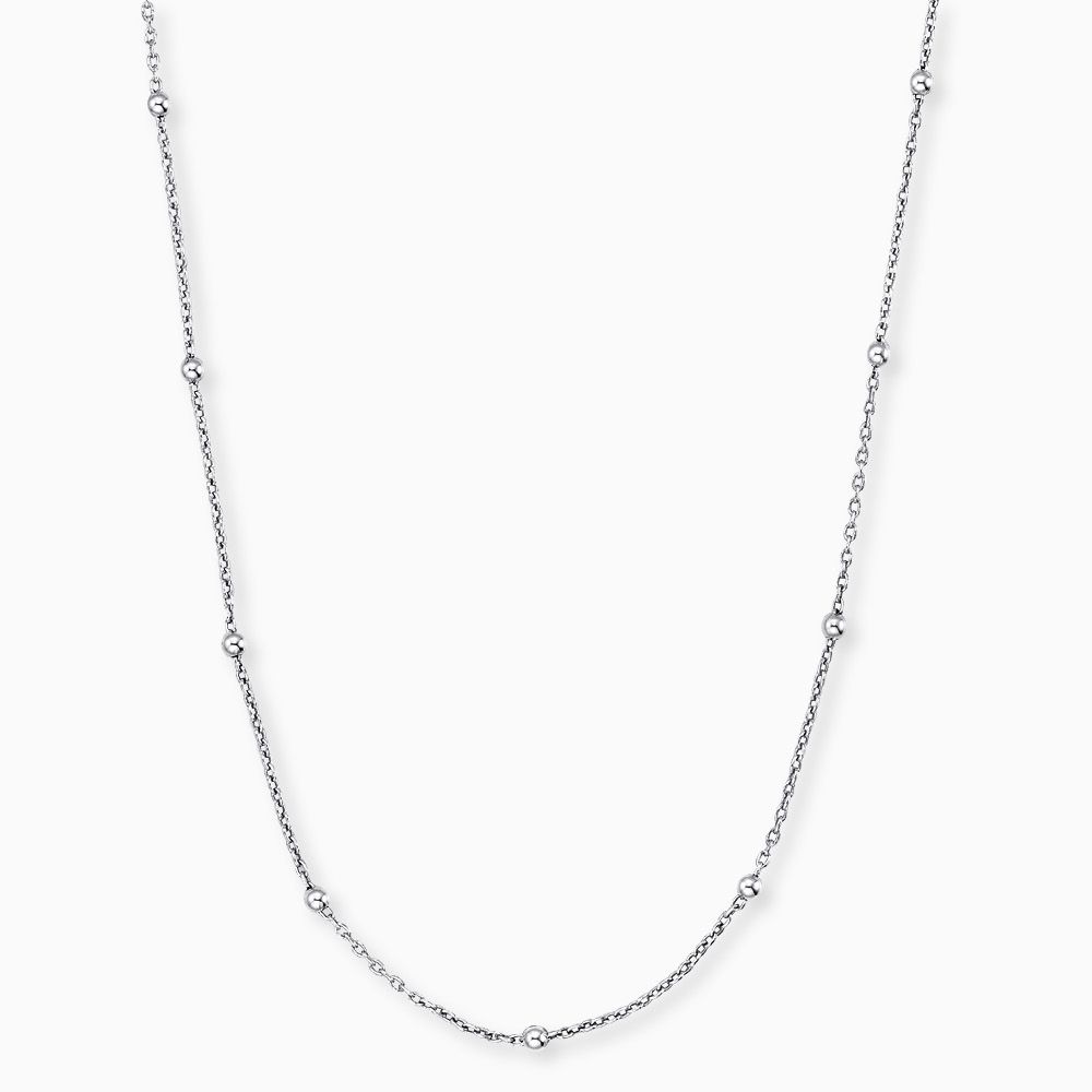 Halskette 925er Silber Moonlight mit Perlen