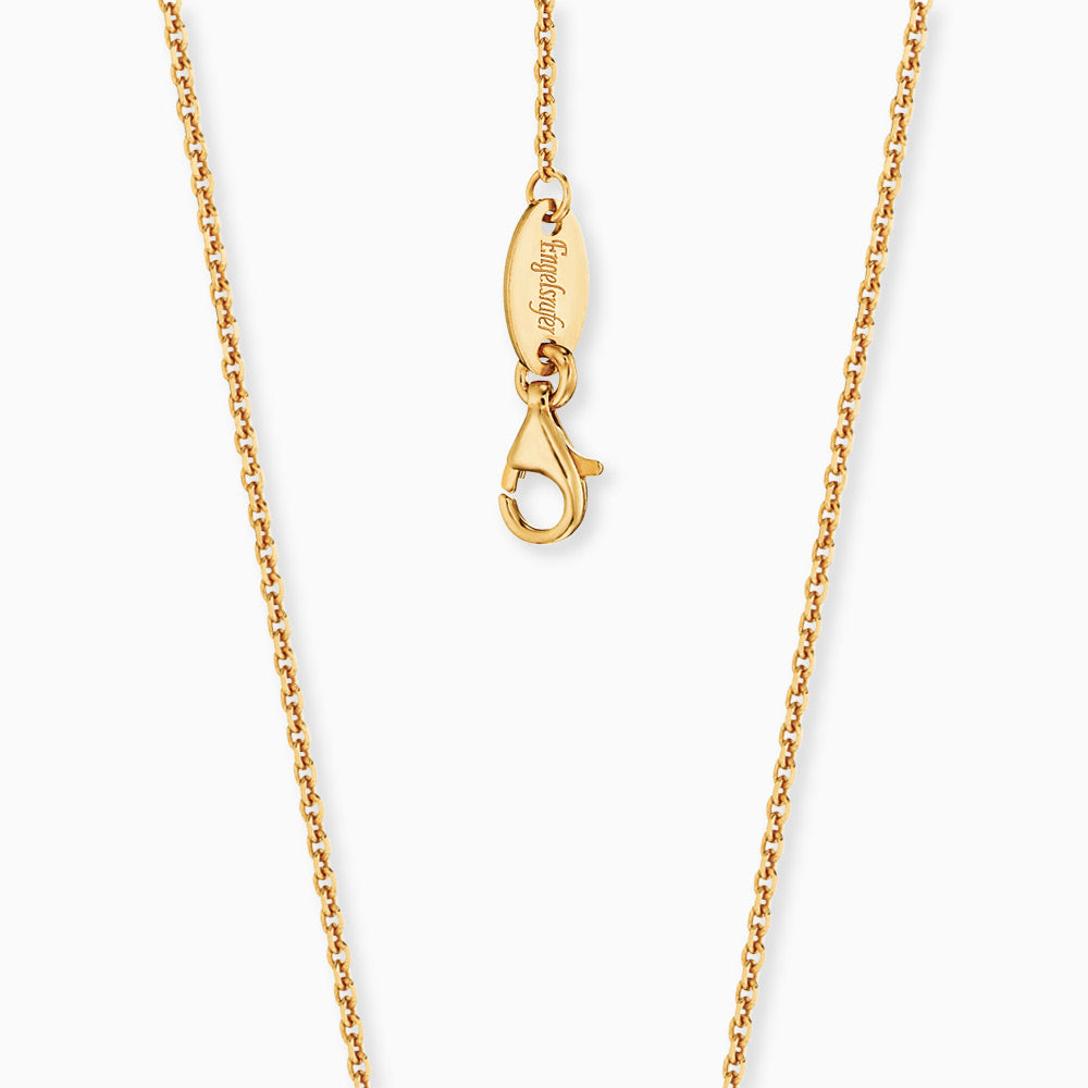 Ankerkette 925er Silber 4fach Gold