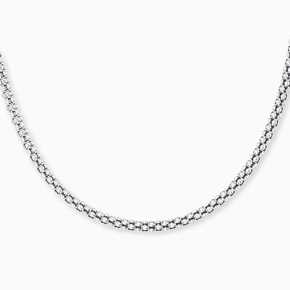 Koreanerkette 925er Silber
