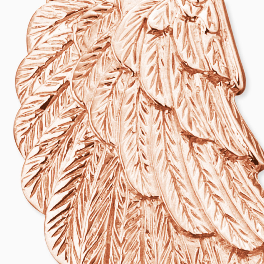 Anhänger 925er Silber Flügel Roségold