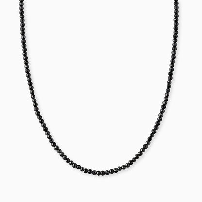 Halskette 925er Silber mit Spinellperlen