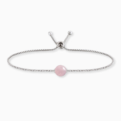 Engelsrufer bracelet silver rose quartz stone