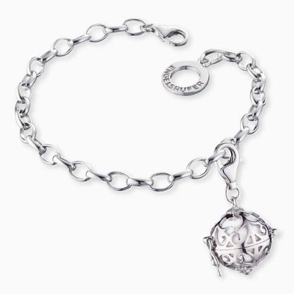 Engelsrufer Charm Silber weiß Classic Bettelarmband Anhänger