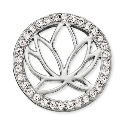 Engelsrufer Ohrringe Lotus silber mit Zirkonia