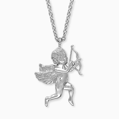 Engelsrufer women's necklace silver with cupid symbol
