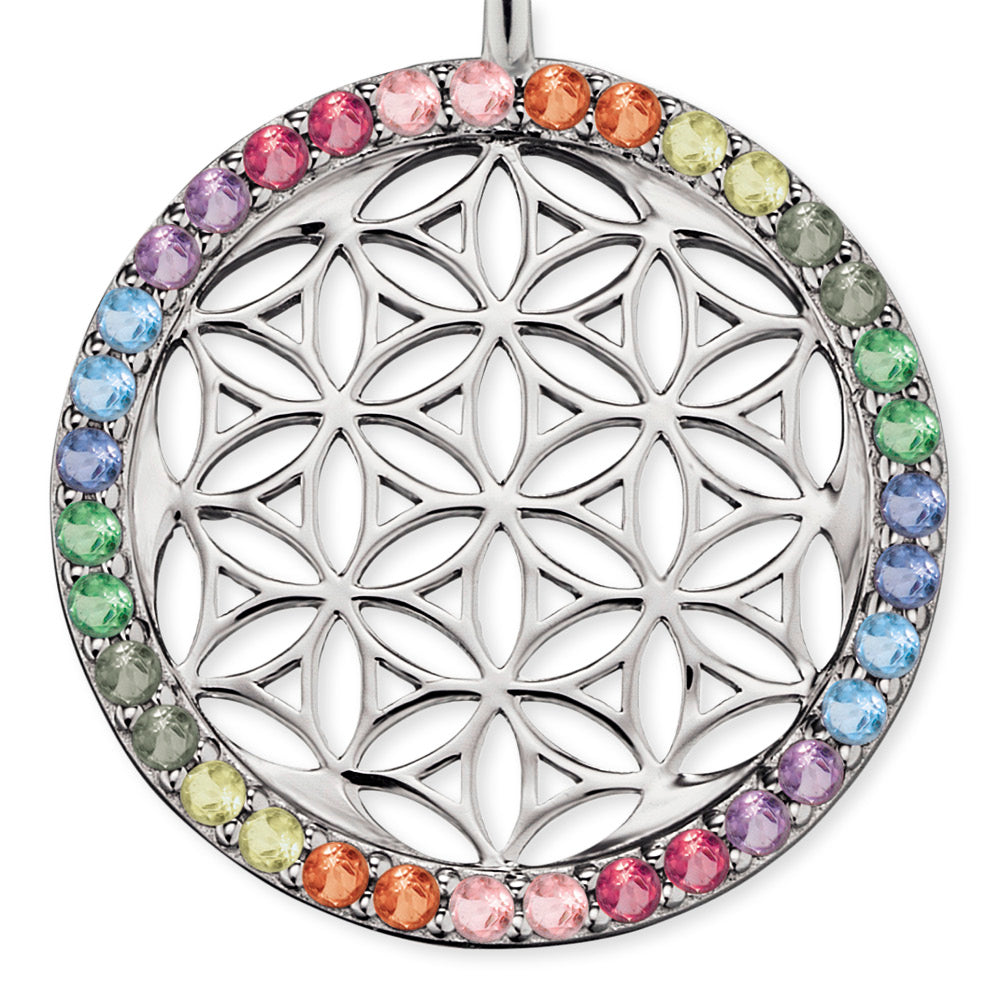 Engelsrufer necklace flower of life with zirconia