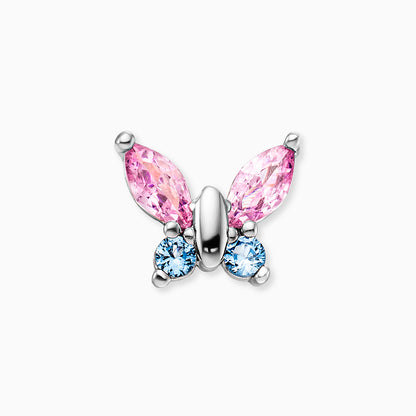 Engelsrufer children's earrings girls butterfly with zirconia multicolor